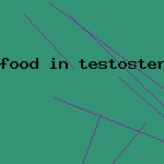 food in testosterone